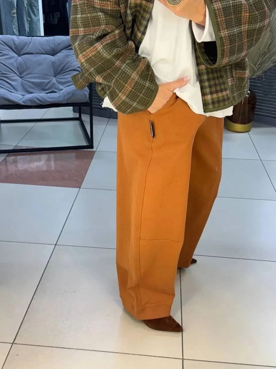 широкие брюки,женские широкие брюки,брюки женские палаццо,оранжевые брюки,женские брюки