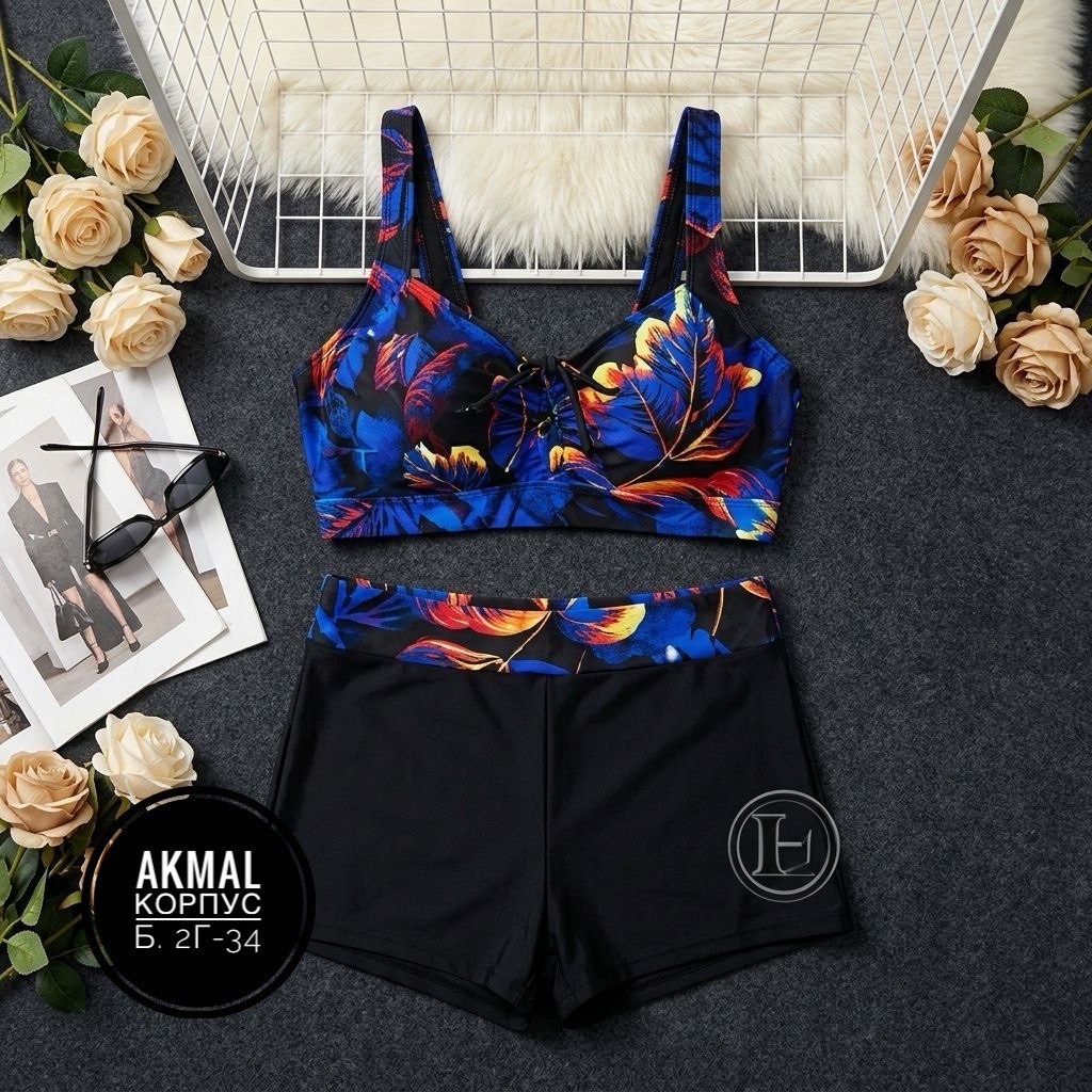 купальник раздельный женский,купальник женские,раздельные купальники,купальник с принтом,купальники модные