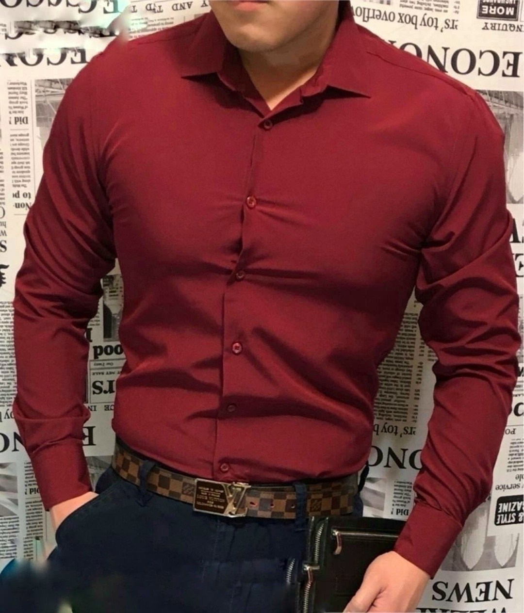 рубашка мужская,мужская рубашка черная,рубашка мужская с длинным рукавом,рубашка,мужская приталенная рубашка с длинным рукавом