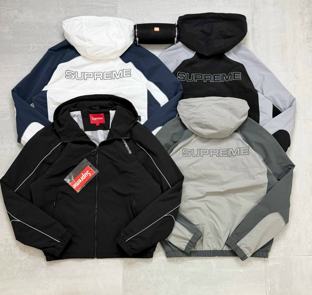 supreme supreme,ветровка supreme,supreme красная куртка,куртка суприм,светоотражающая куртка supreme
