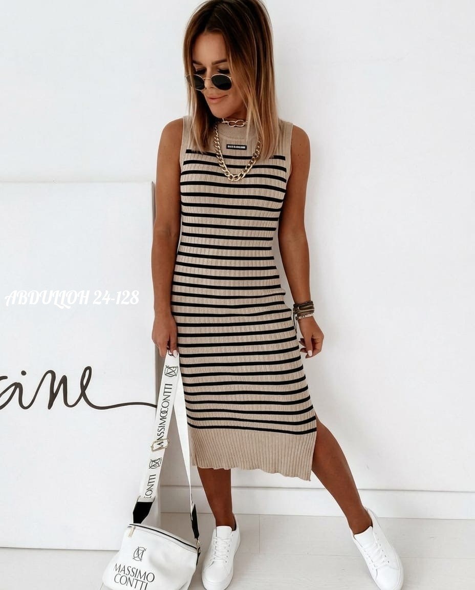 полосатое платье,трикотажное платье,платья в полоску,платья,сарафан