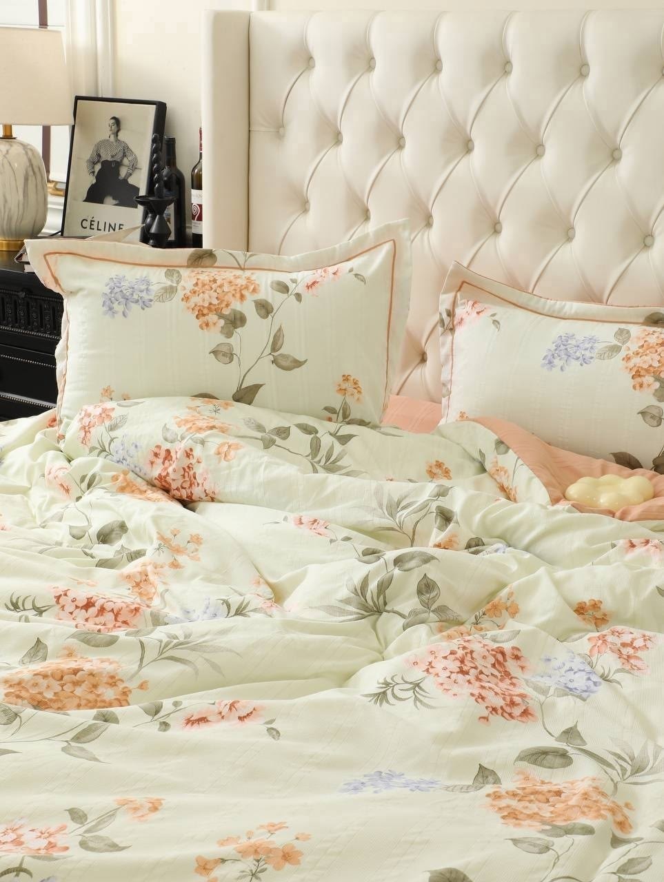 комплект постельного белья,комплект постельного белья с пододеяльником,комплект постельного белья сайлид,комплект постельного белья tivolyo home,комплект постельного белья сайлид поплин a-208 евро