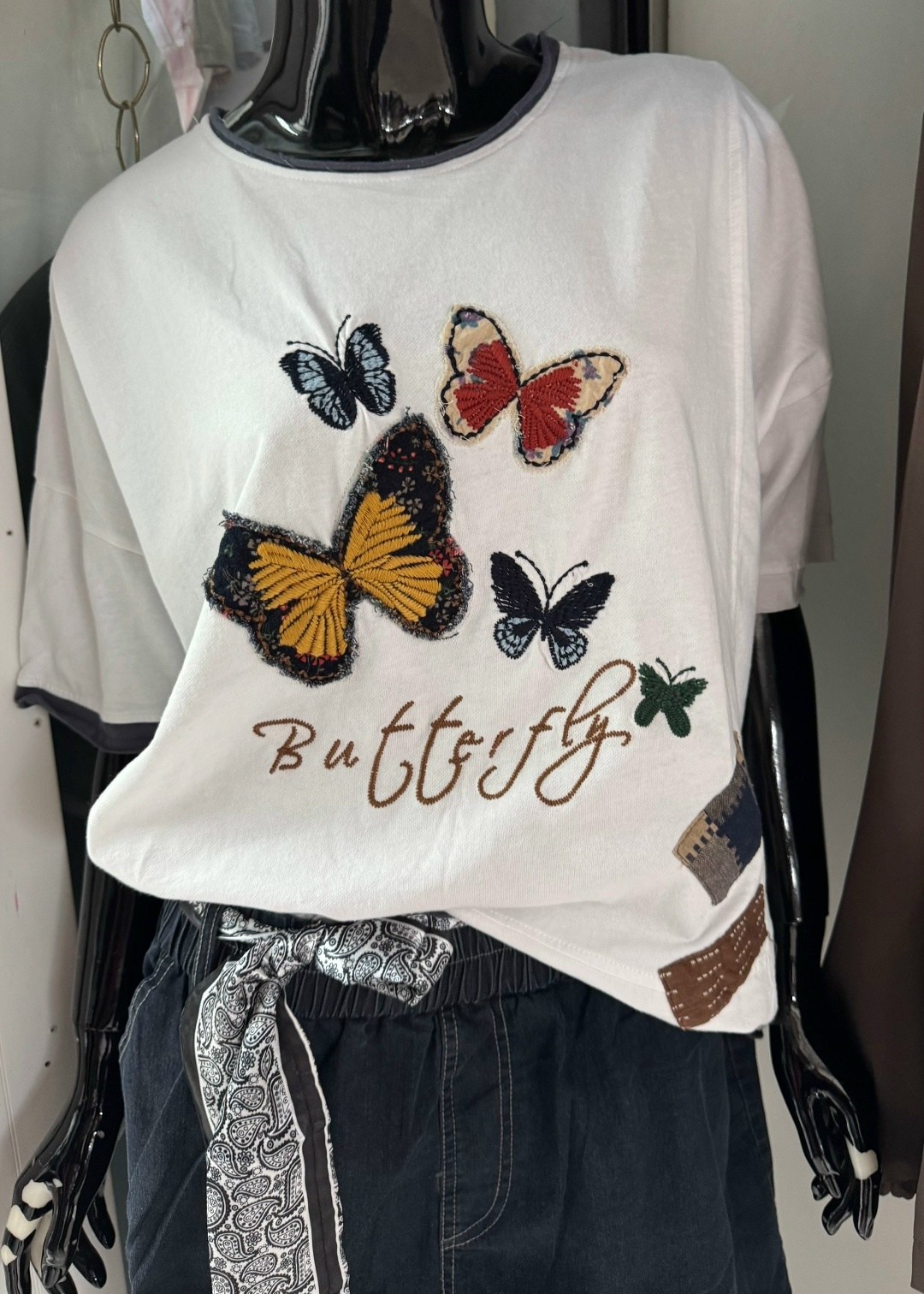 футболки женская,летние футболки,футболки для женщин,футболке,футболка с бабочками