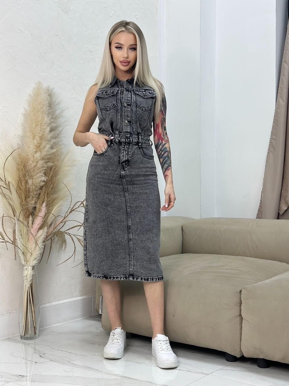 сарафан женский джинсовый,сарафан джинсовый,джинсовое платье,сарафан джинсовый длинный,женский сарафан
