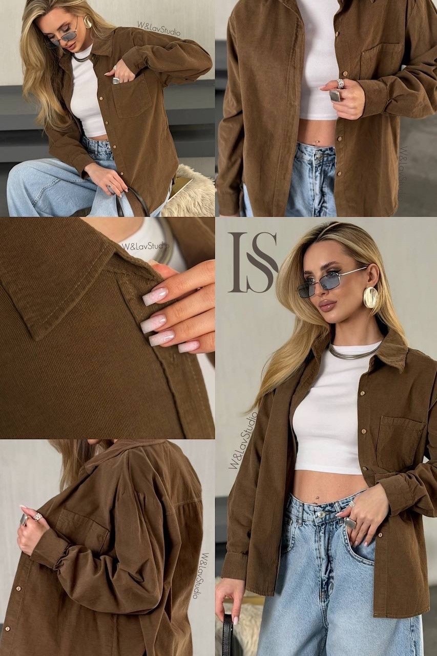 рубашка оверсайз больших размеров вельветовая aruu mode 197222135,рубашка женская,рубашка вельветовая,рубашка оверсайз больших размеров вельветовая,рубашка вельветовая оверсайз