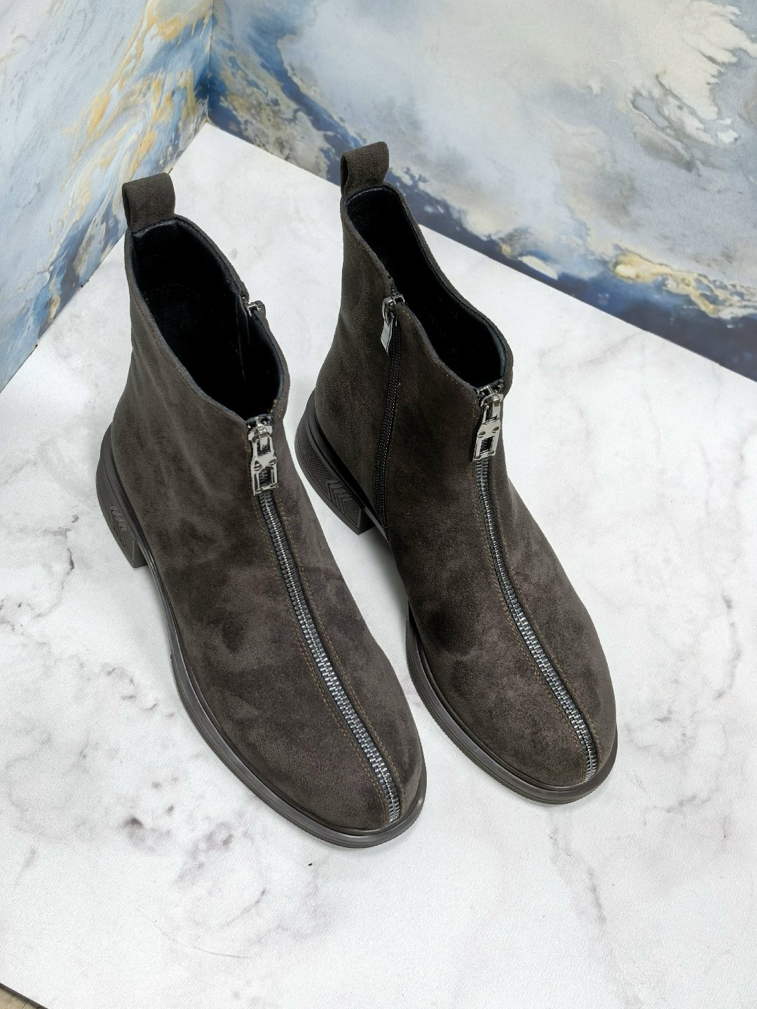 ,замшевые ботинки,женские ботинки,полусапоги,ботинки женские замшевые