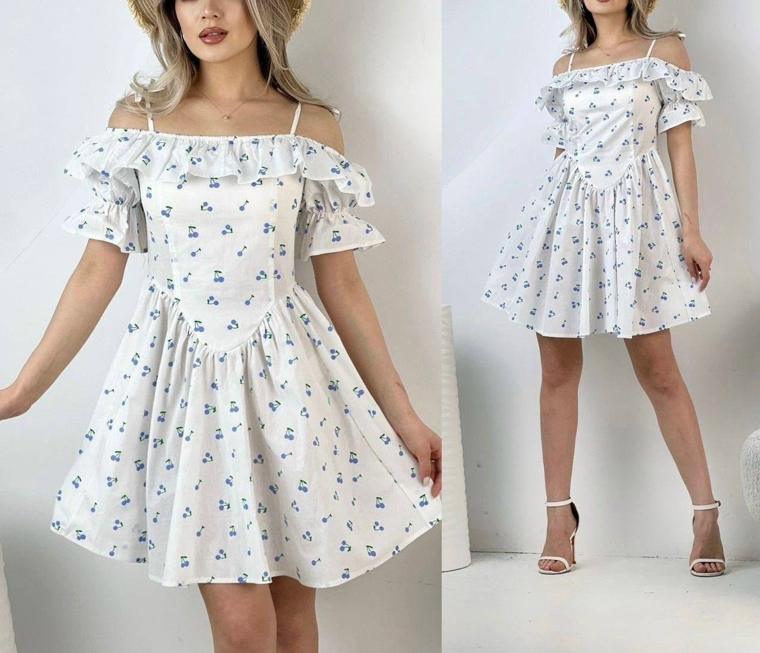 платье крестьянка легкое в цветочек golubkova,платье летнее,платье,летнее женское платье,платье красотка