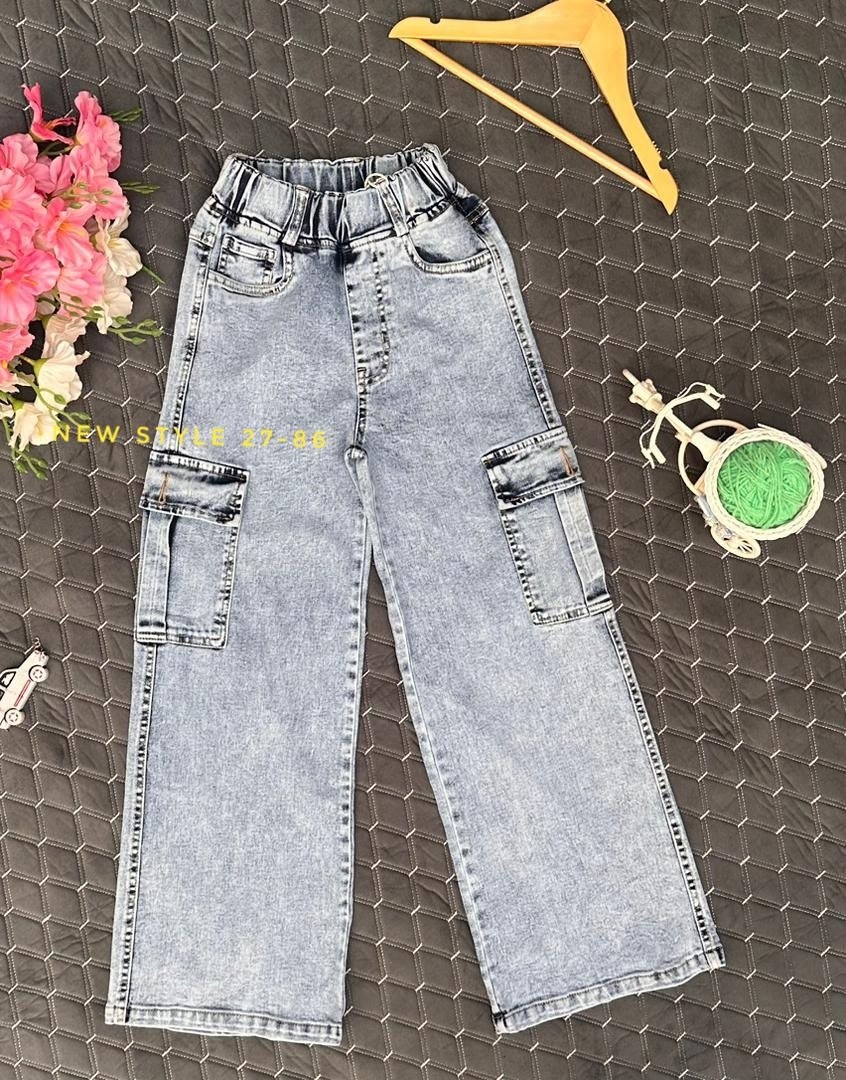 джинсы карго для девочки,джинсы детские,штаны джинсы,джинсы карго,широкие джинсы для девочек