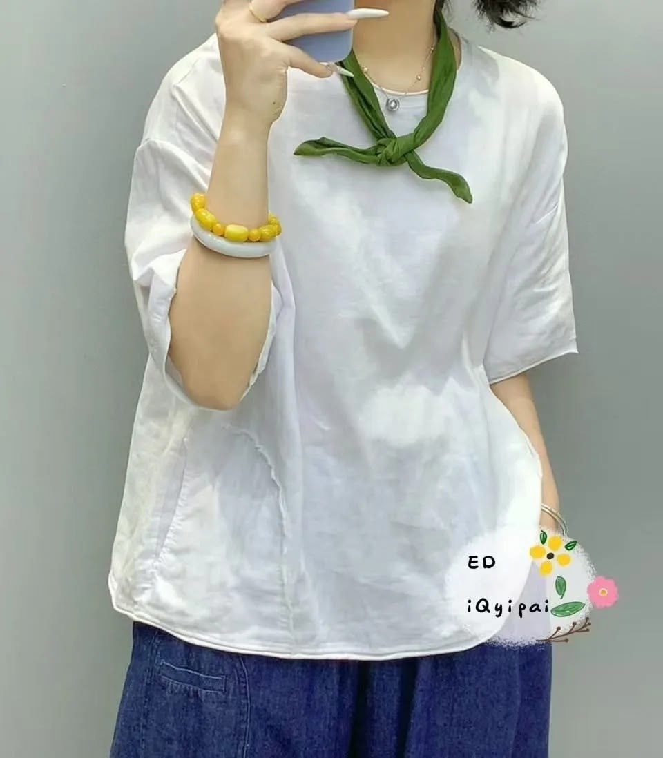 блузка женская,модная блузка,свободная блузка,женская летняя блузка,льняная блузка