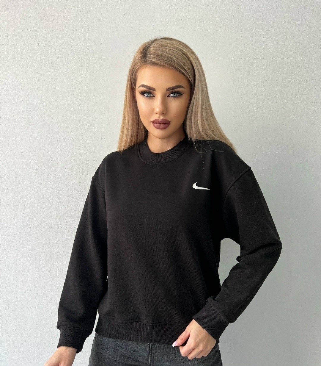 свитшот женский nike,женская кофта,свитшот женская,свитшот найк женские оверсайз,толстовки свитшот