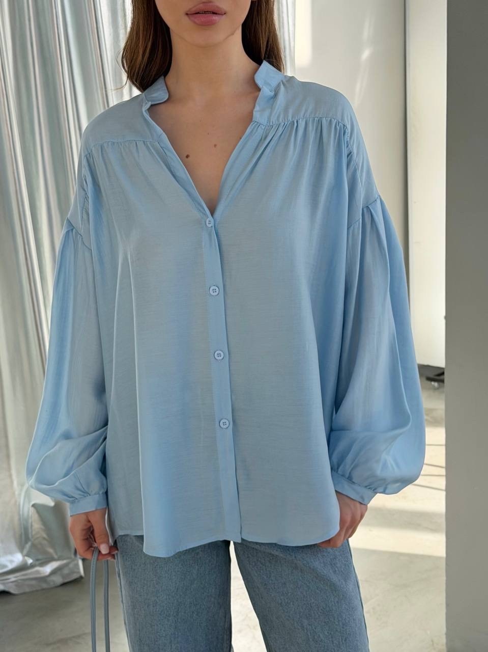 стильная рубашка,блузка голубая,женская рубашка,стильная блузка,рубашка