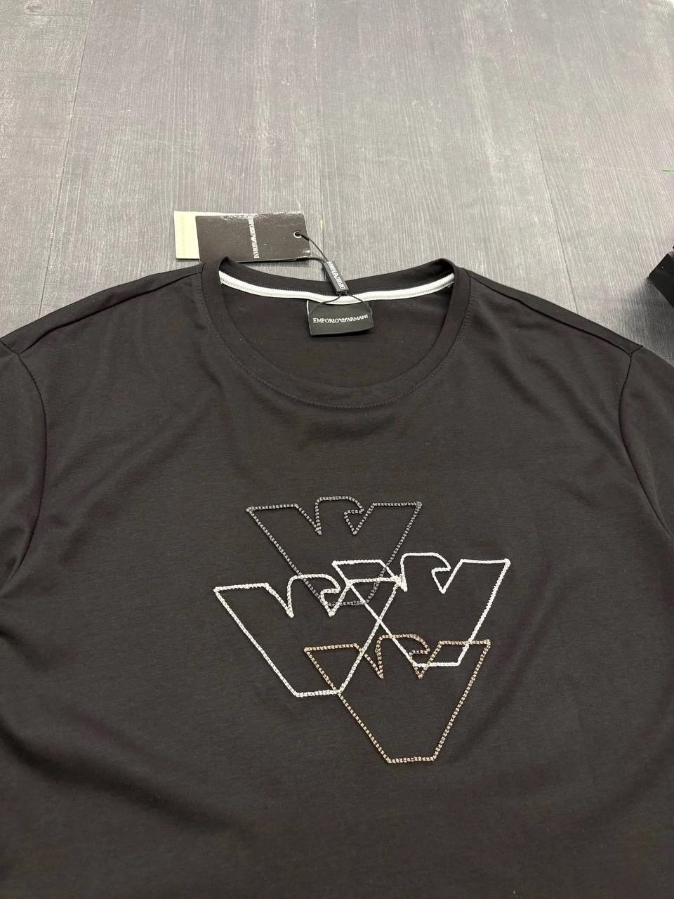 мужская футболка,футболки для мужчин,белая футболка emporio.armani ea7,белая футболка мужская,футболка