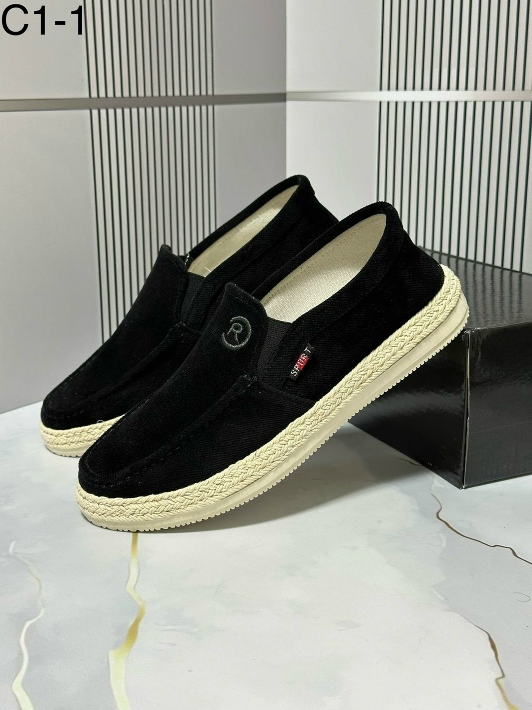 ,тканевые мокасины мужские,парусиновая , летняя мужская,эспадрильи мужские