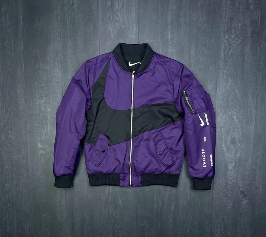 бомбер найк мужской двухсторонний,бомбер nike,куртка фиолетовая,nike ветровка,бомбер найк двухсторонний