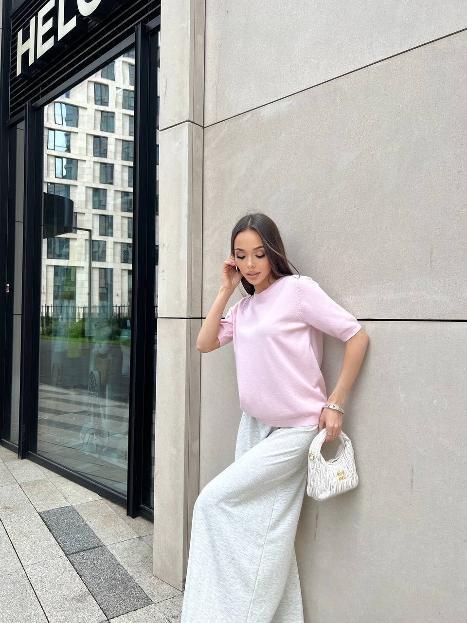 джемпер,мода стиль,,брюки палаццо спорт шик