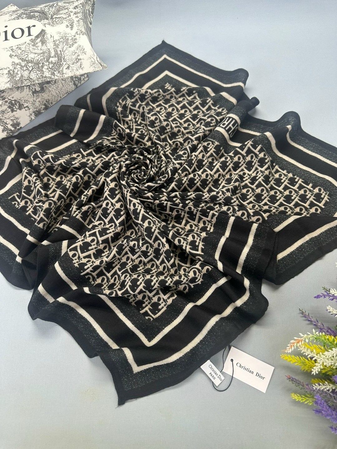 брендовый платок,платок диор,женские платки,dior платок,шарфы и платки