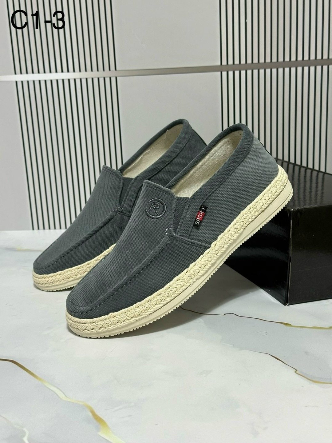 ,тканевые мокасины мужские,парусиновая , летняя мужская,эспадрильи мужские