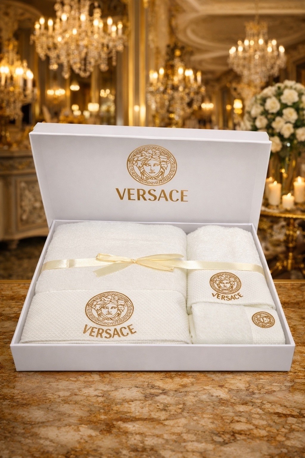 набор полотенец versace,versace набор,versace versace,полотенце версаче,полотенца версаче сафия хоум