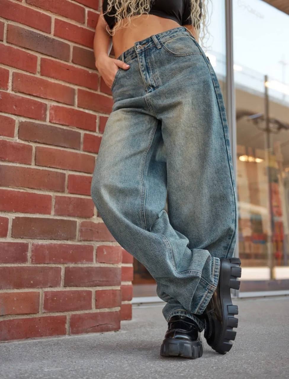 джинсы модные,джинсы широкие женские,широкие джинсы,джинсы danage широкие багги,джинсы багги у2k широкие jelika