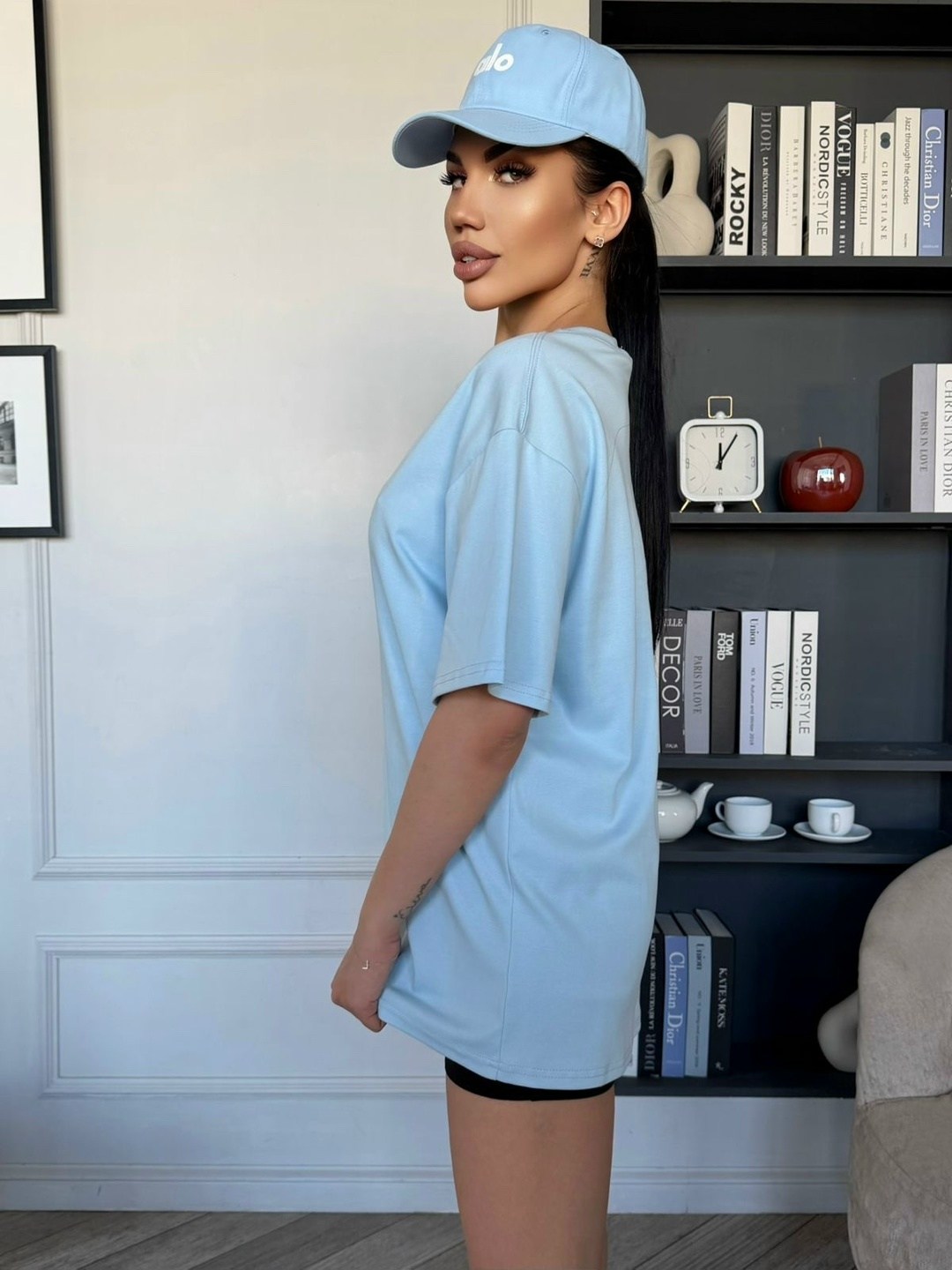 женская футболка оверсайз,розовая футболка оверсайз,футболки женская,футболка оверсайз,базовая вареная футболка в стиле оверсайз by gor