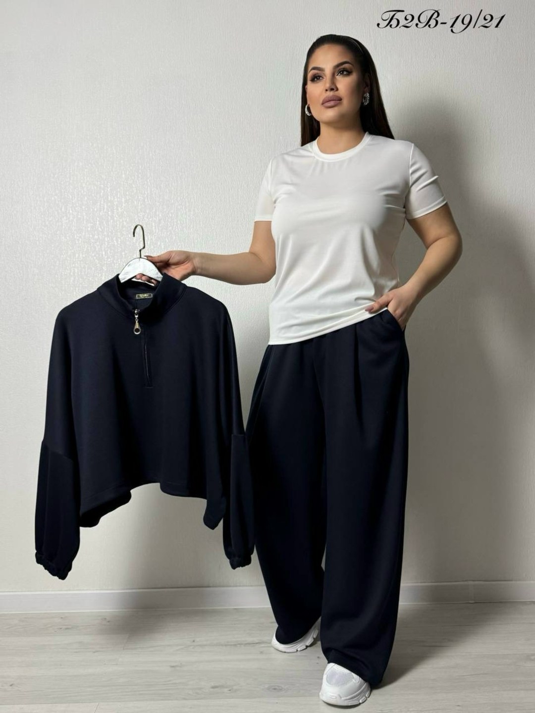 трикотажные костюмы,свитшот и брюки,костюм с брюками палаццо,брюки палаццо с толстовкой,спортивные костюм