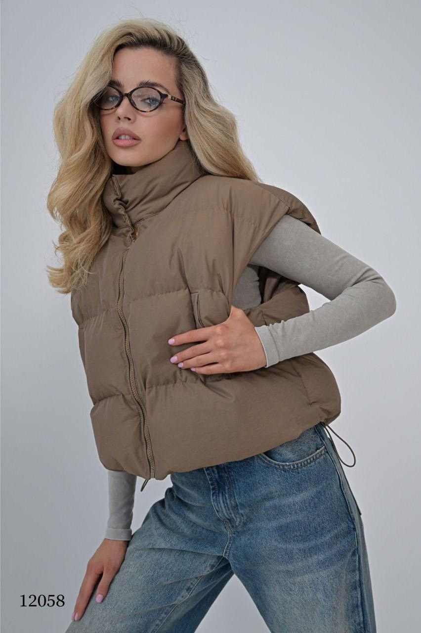 жилетка женская,жилет женский,жилетка укороченная,жилетка,стильная жилетка