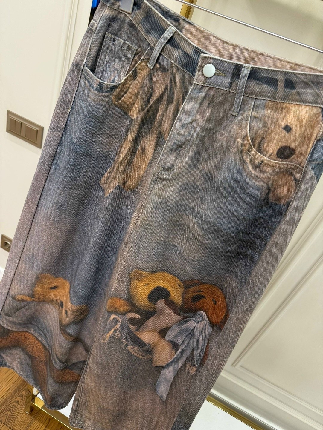 юбка джинсовая,джинсовая длинная юбка,джинсы с принтом,женские джинсовые юбки,джинсовая юбка миди