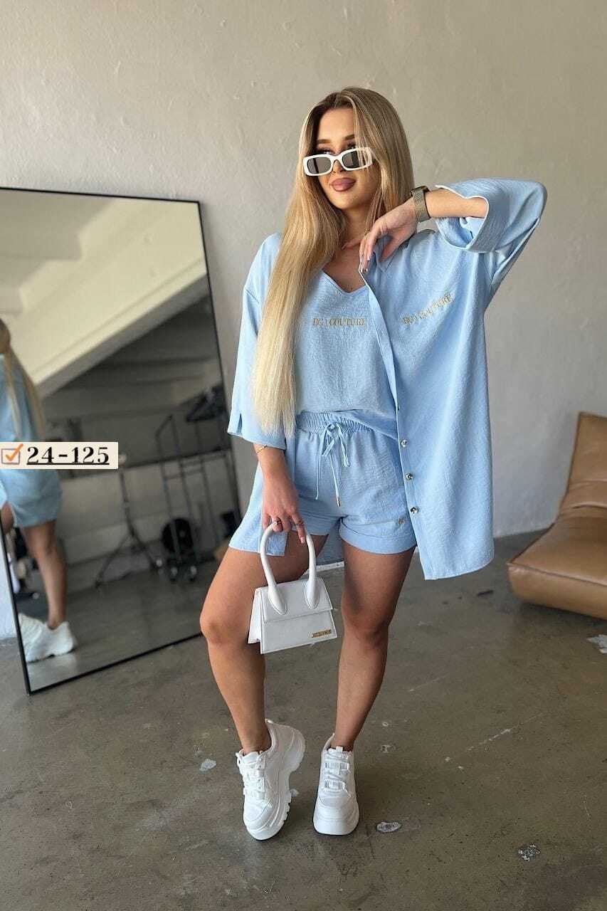 костюм женский с шортами,костюм женский с шортами и рубашкой,костюм женский тройка,костюм женский,костюм с шортами стильный