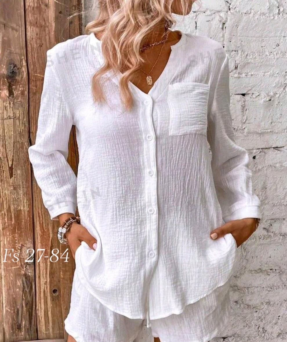 летние костюмы,костюм женский,женская рубашка,костюм женский белый,костюм с шортами и рубашкой