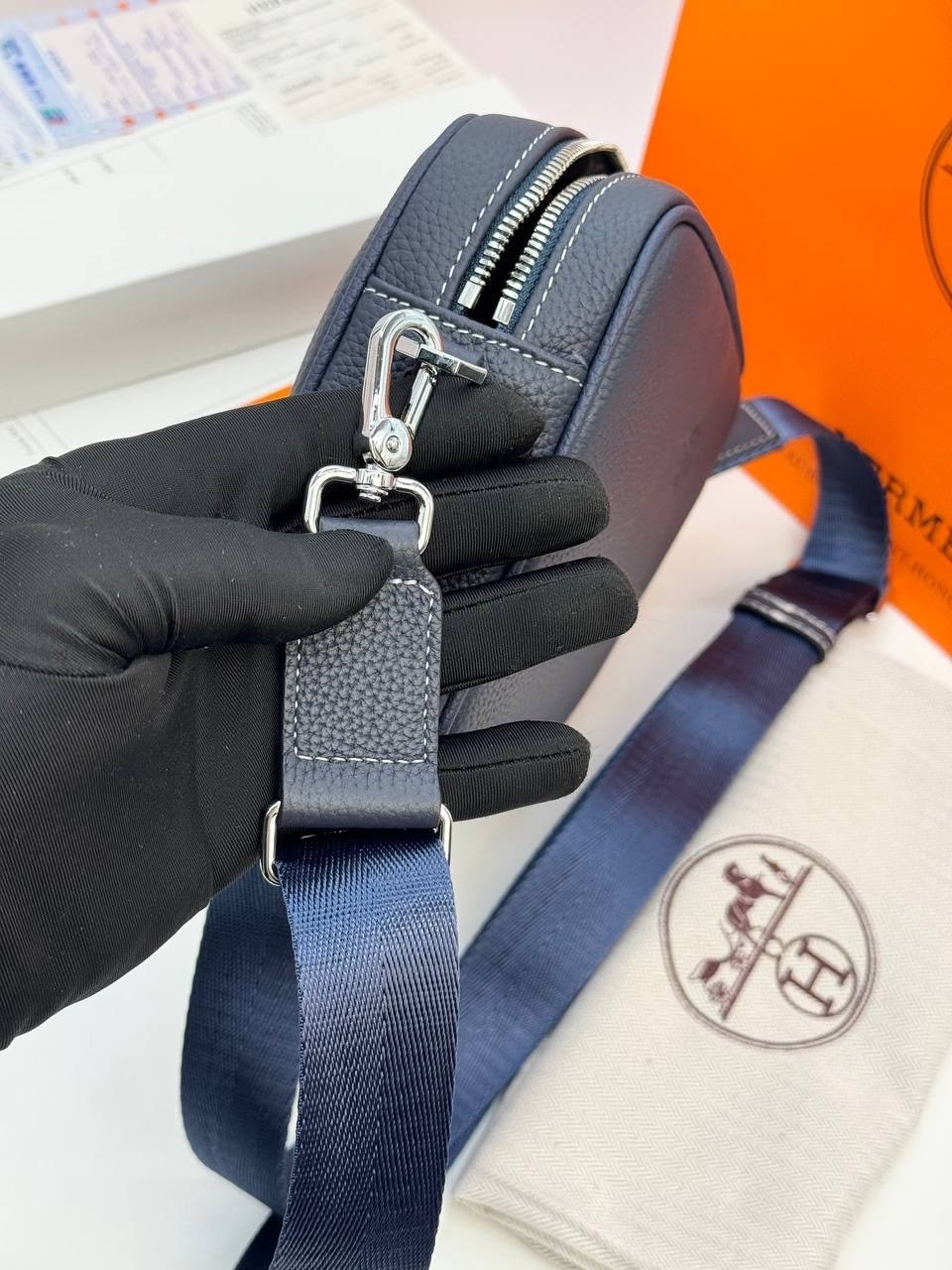 мужская сумка через плечо hermes,мужская сумка hermes,hermes сумка,сумка hermes через плечо,сумка мужская кросс боди hermes синяя