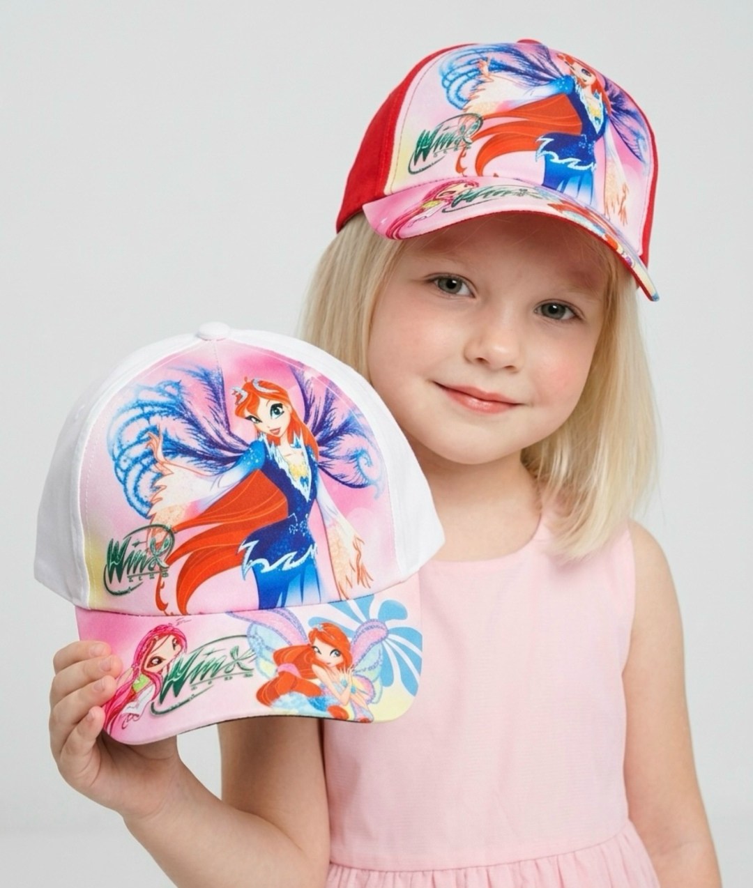 кепка для девочек,бейсболка winx,кепка винкс,кепка детская для девочки,бейсболка для девочек