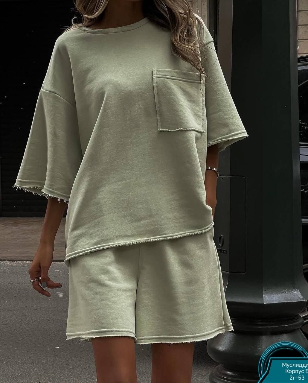 трикотажный костюм с шортами,костюм женский с шортами,летний костюм из футера с шортами,костюм из футера женский с шортами,летний костюм с шортами