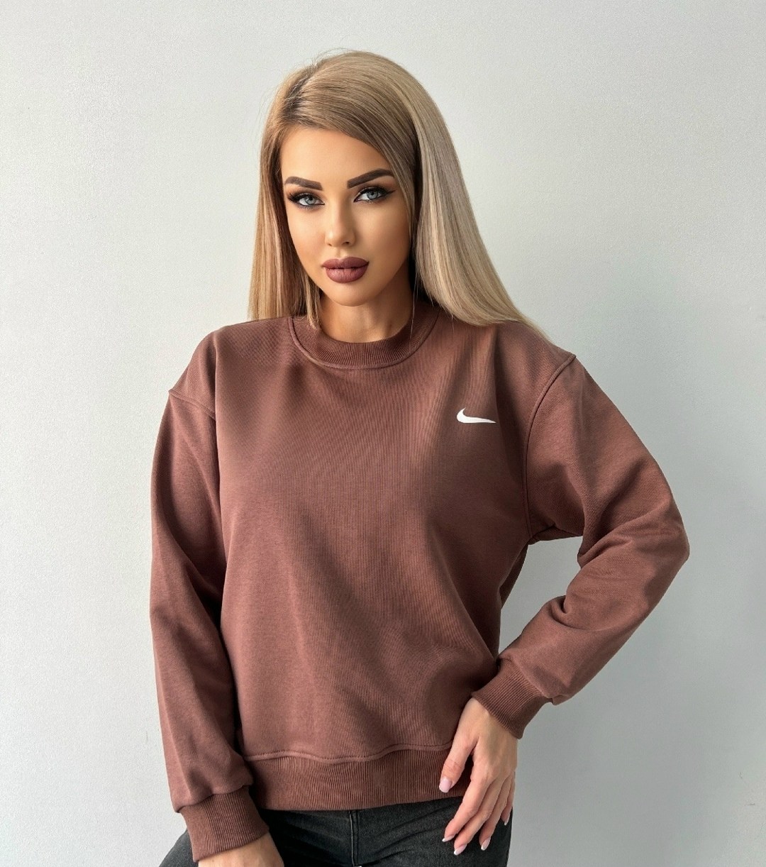 свитшот женский nike,женская кофта,свитшот женская,свитшот найк женские оверсайз,толстовки свитшот
