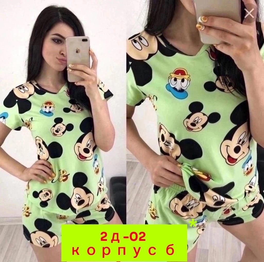 пижама женская,пижама твое сиреневый,домашний комплект пижама шорты и футболка с зайчиками,пижама кролик,пижама женская костюм домашний