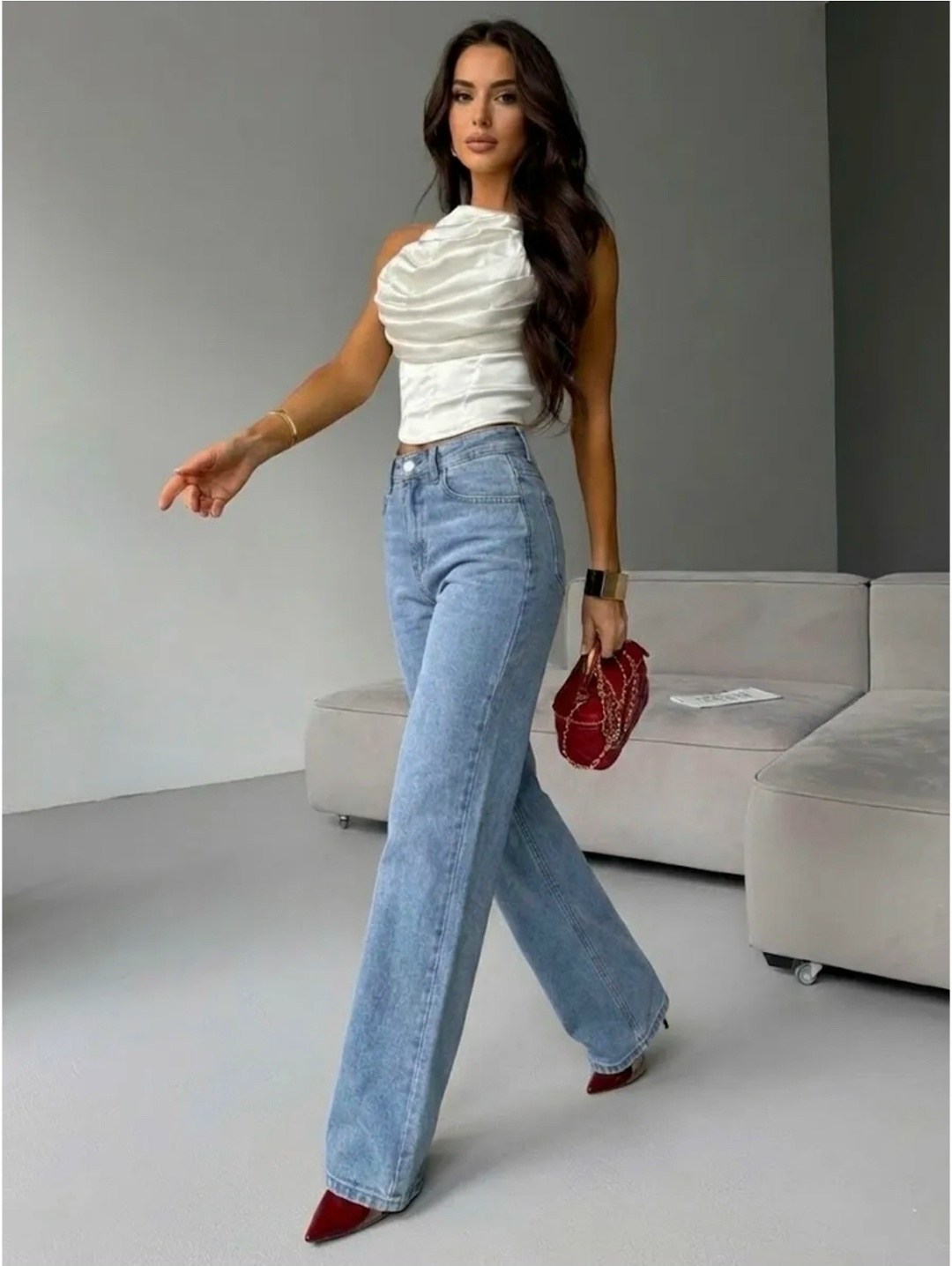 женские джинсы,джинсы модные,стильные джинсы,джинсы,широкие джинсы