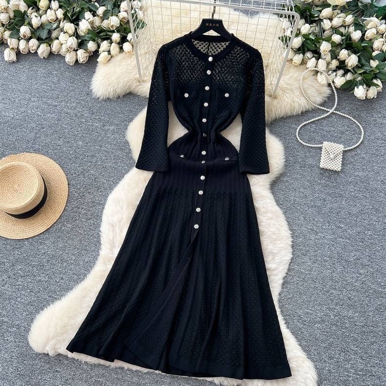 платье винтажное,комплект кардиган,платье с длинным рукавом женское,платье женское черное,кружевное платье