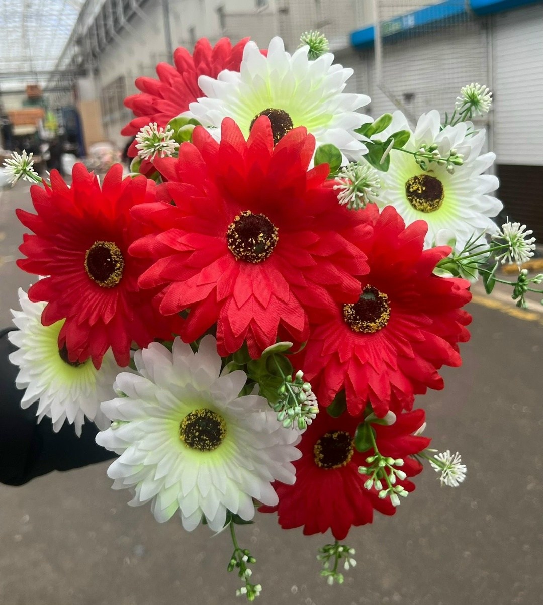 цветы "гербера",гербера букет,цветами,букет искусственные цветы,букет гербер