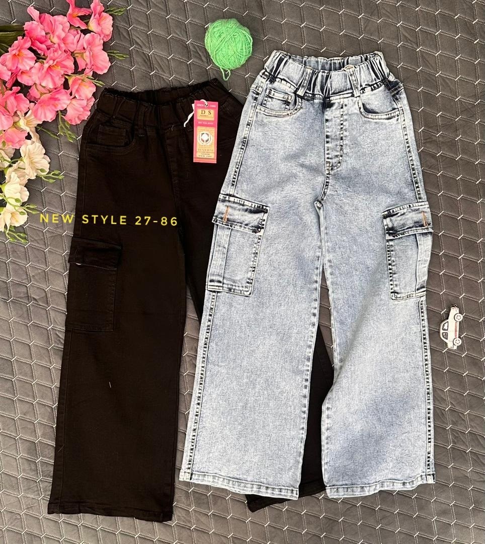 джинсы карго для девочки,джинсы детские,штаны джинсы,джинсы карго,широкие джинсы для девочек