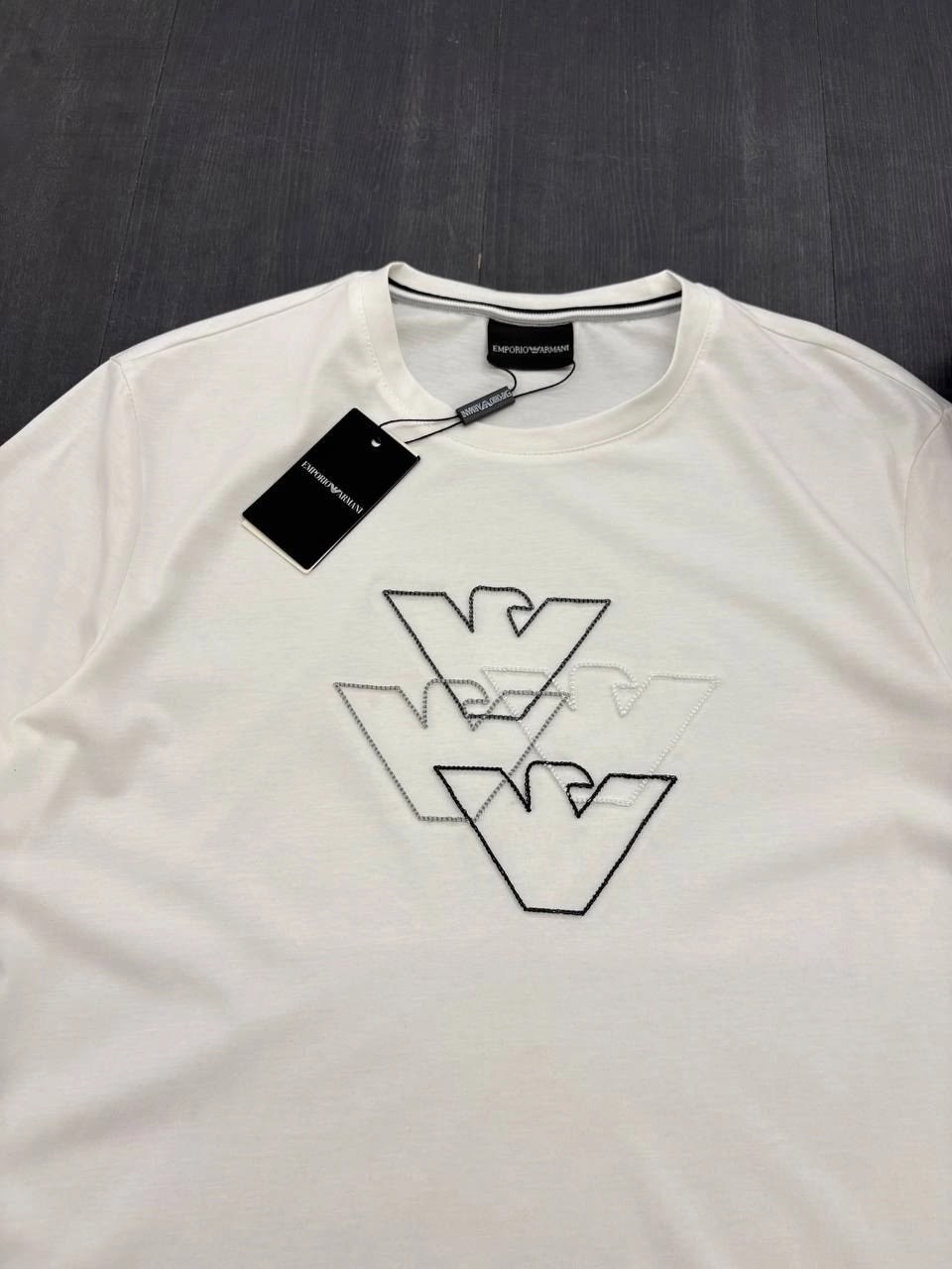 мужская футболка,футболки для мужчин,белая футболка emporio.armani ea7,белая футболка мужская,футболка