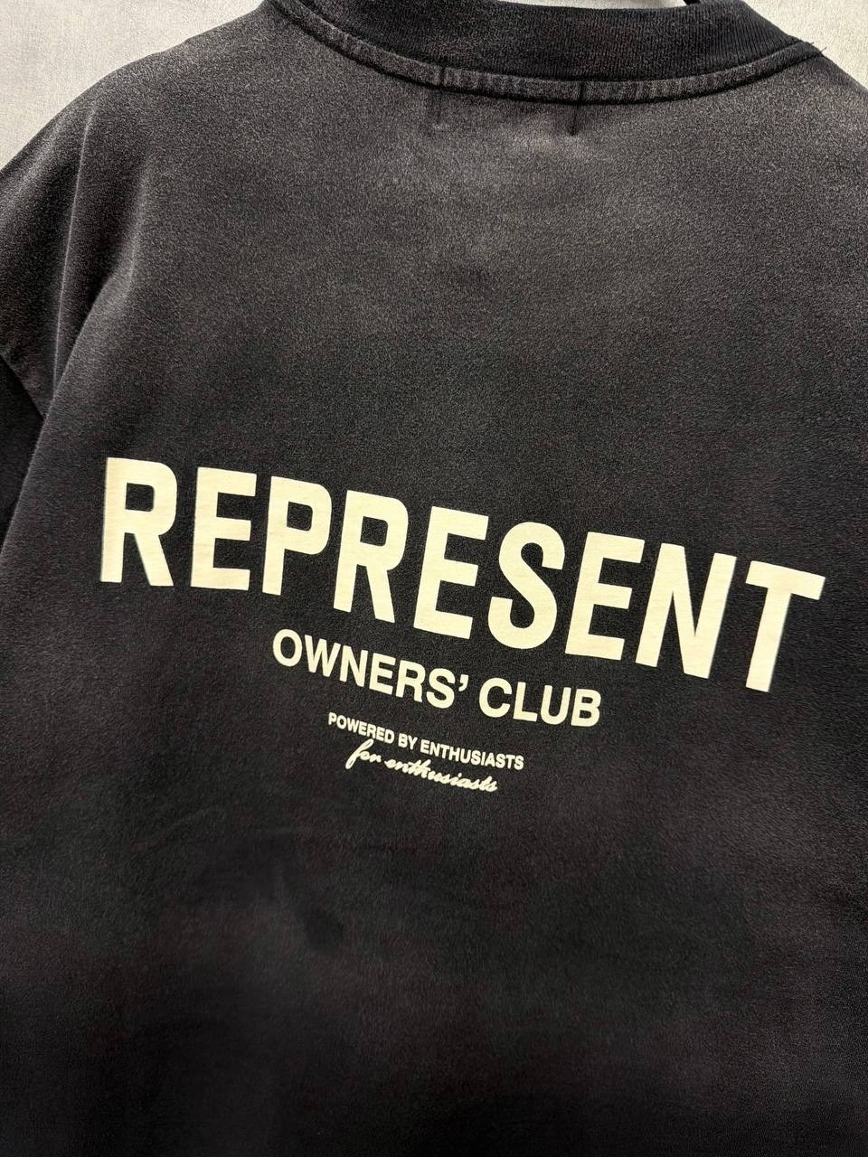 футболка represent owners club,футболка represent,футболки мужские повседневные,футболка с принтом owners club represent черный,мужская футболка