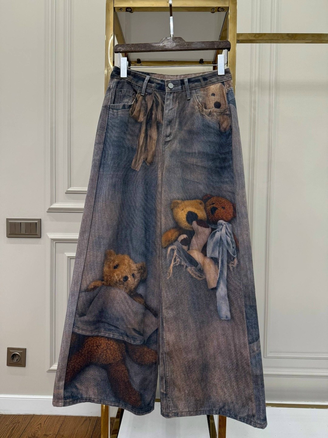 юбка джинсовая,джинсовая длинная юбка,джинсы с принтом,женские джинсовые юбки,джинсовая юбка миди