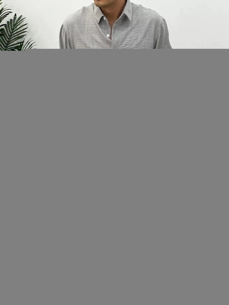 мужская рубашка с длинными рукавами,рубашка мужская,костюм мужской серый,стильная рубашка мужская,мужская льняная рубашка