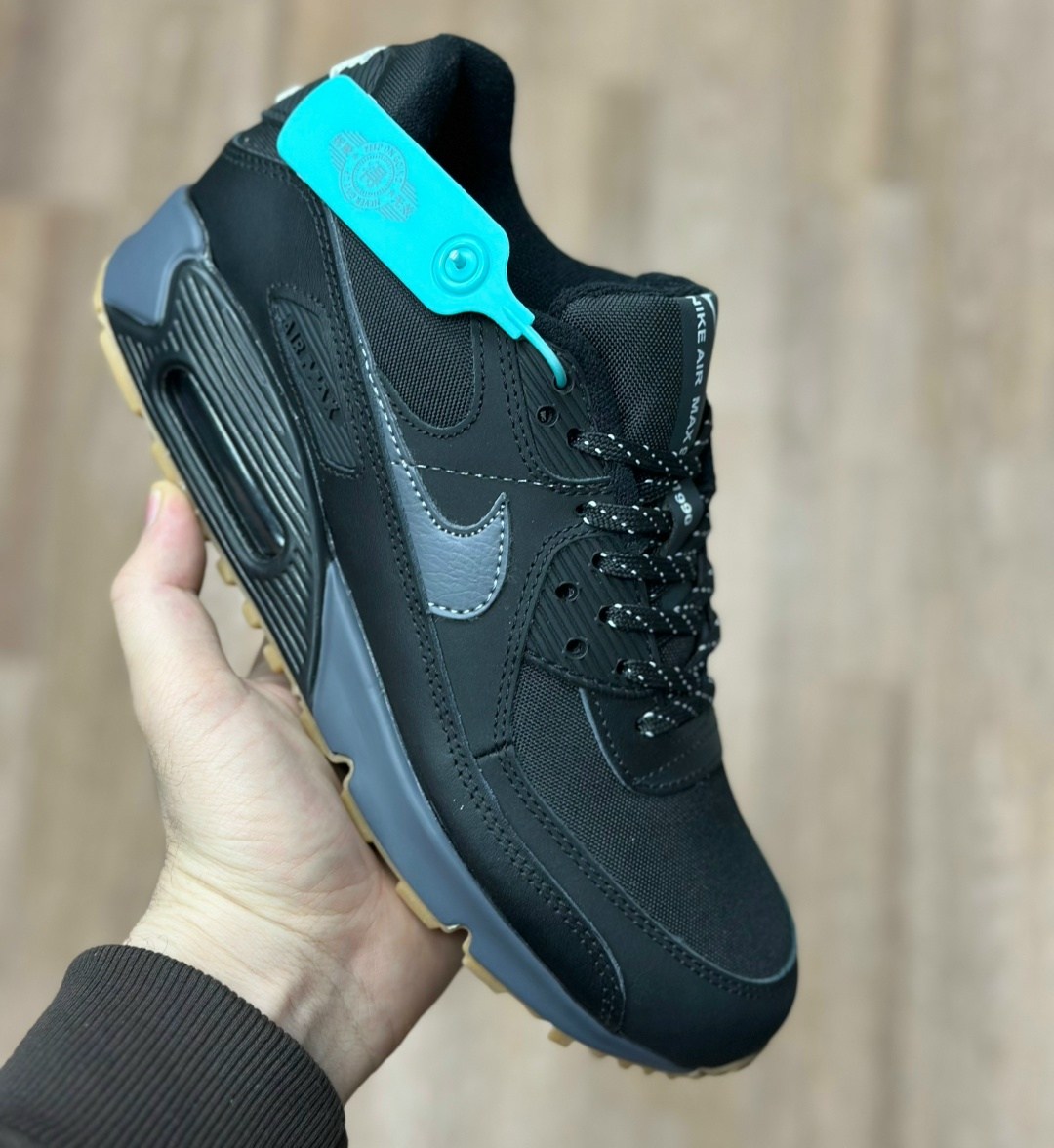 кроссовки nike air max 90 мужские,кроссовки мужские nike air max,кроссовки nike air max 90,кроссовки,кроссовки nike air max 90 кожаные черные