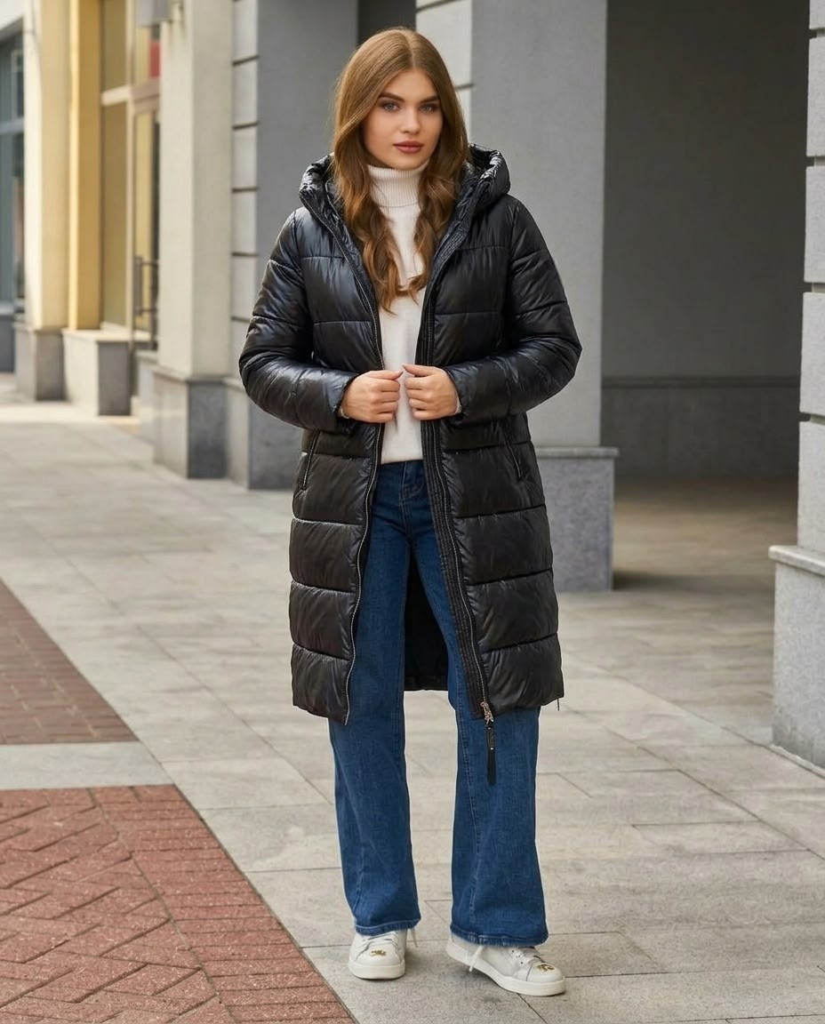 женский пуховик,пуховик удлиненный,пуховик,удлиненный зимний пуховик,зимний пуховик
