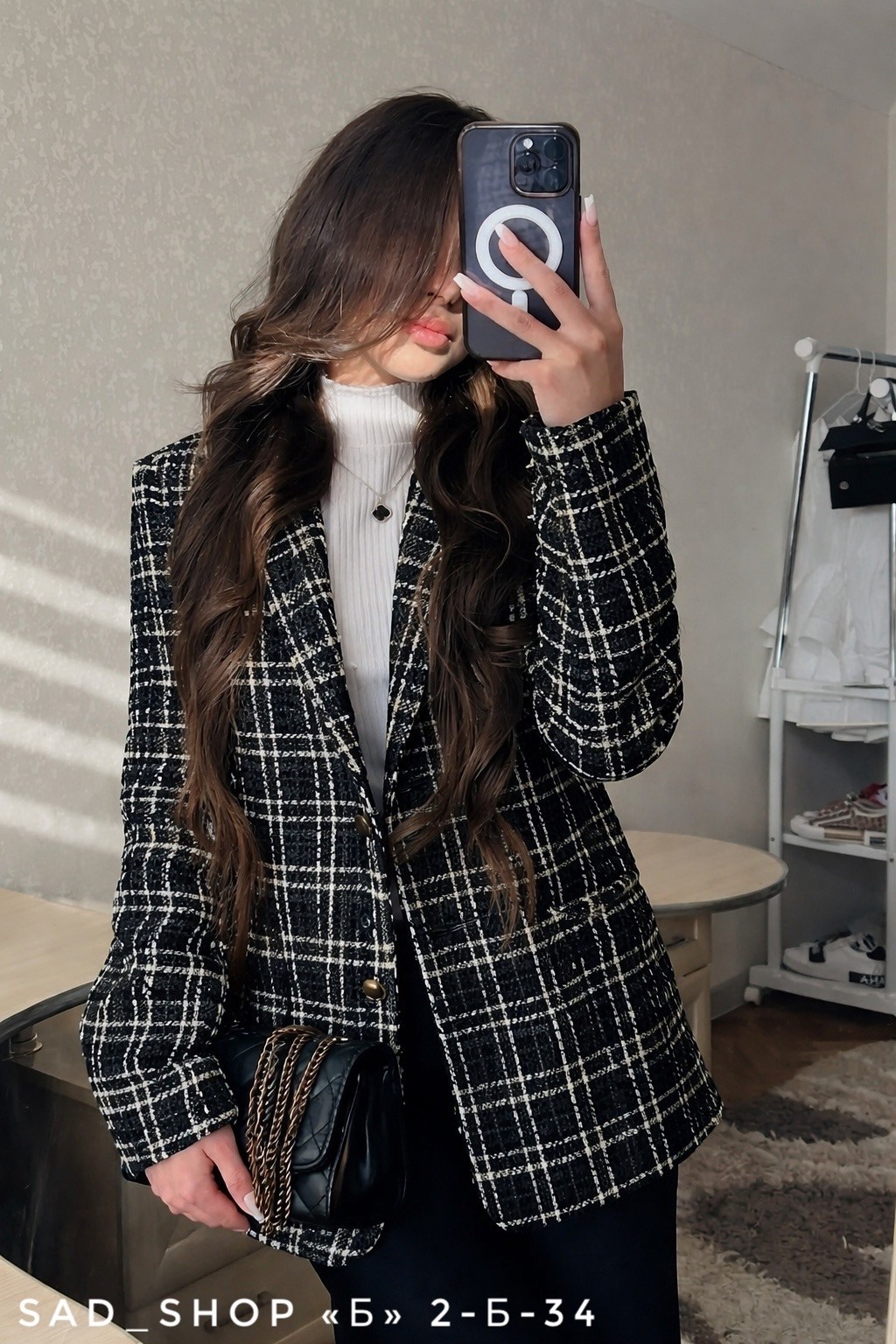 твидовый жакет,твидовый пиджак,пиджак твидовый в клетку,пиджак женский,жакет