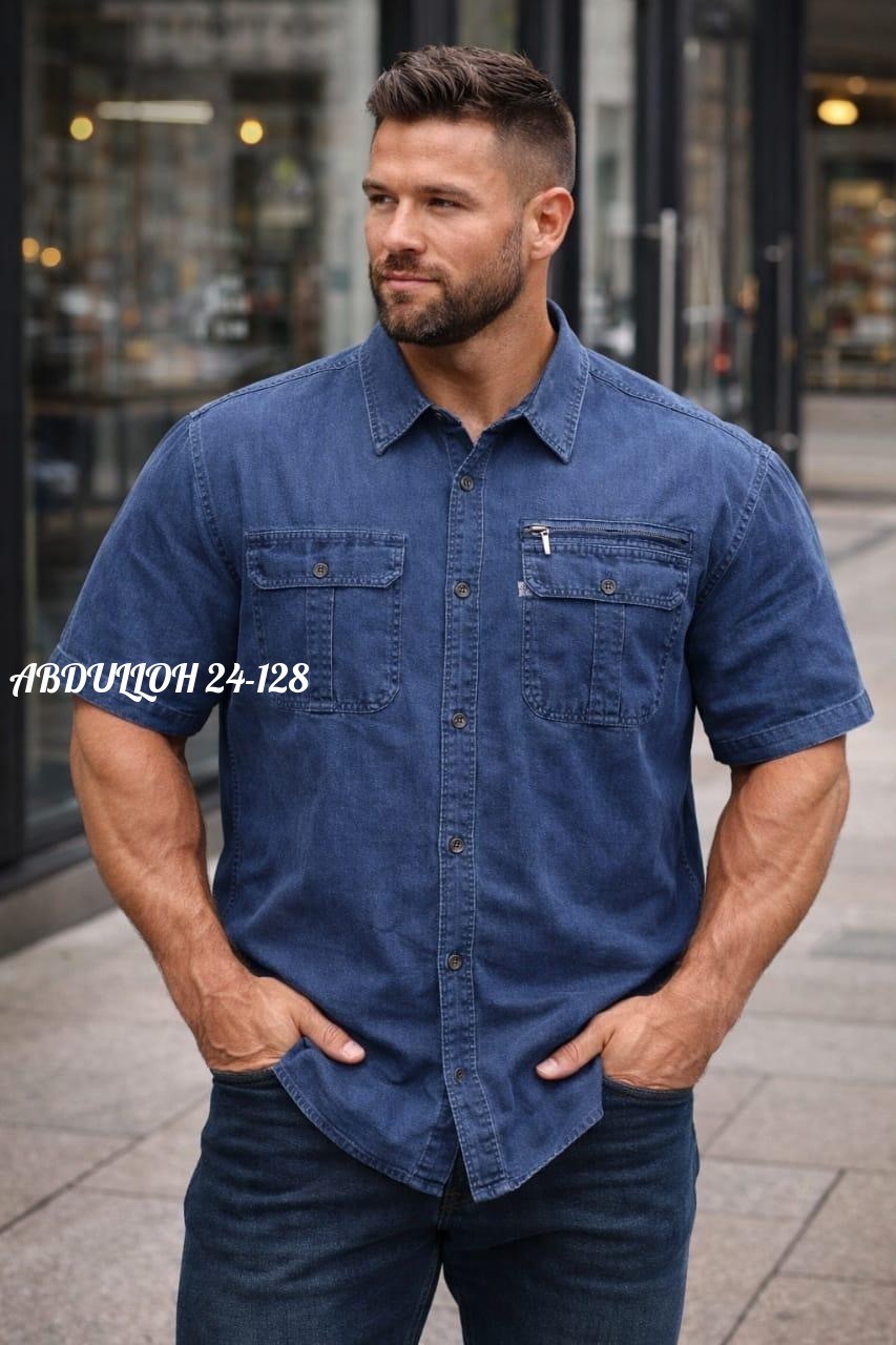 джинсовые рубашки мужские,повседневная рубашка,рубашка мужская,рубашка мужская с короткими рукавами,рубашка