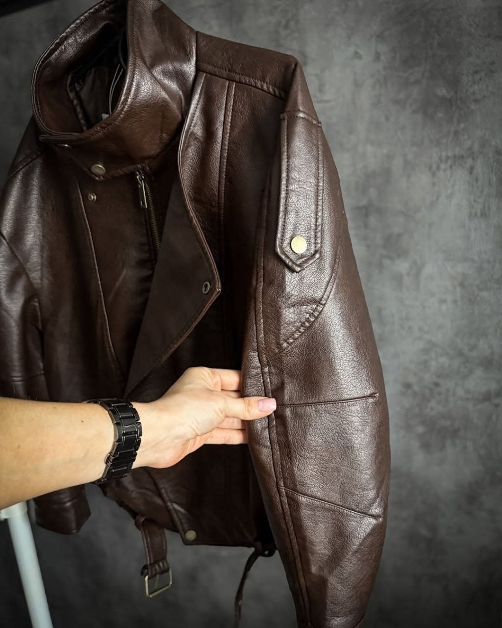 мужская кожаная куртка halei из воловьей кожи,куртка кожаная мужская,мужская байкерская куртка из натуральной кожи,куртка из натуральной кожи мужская,куртка кожаная