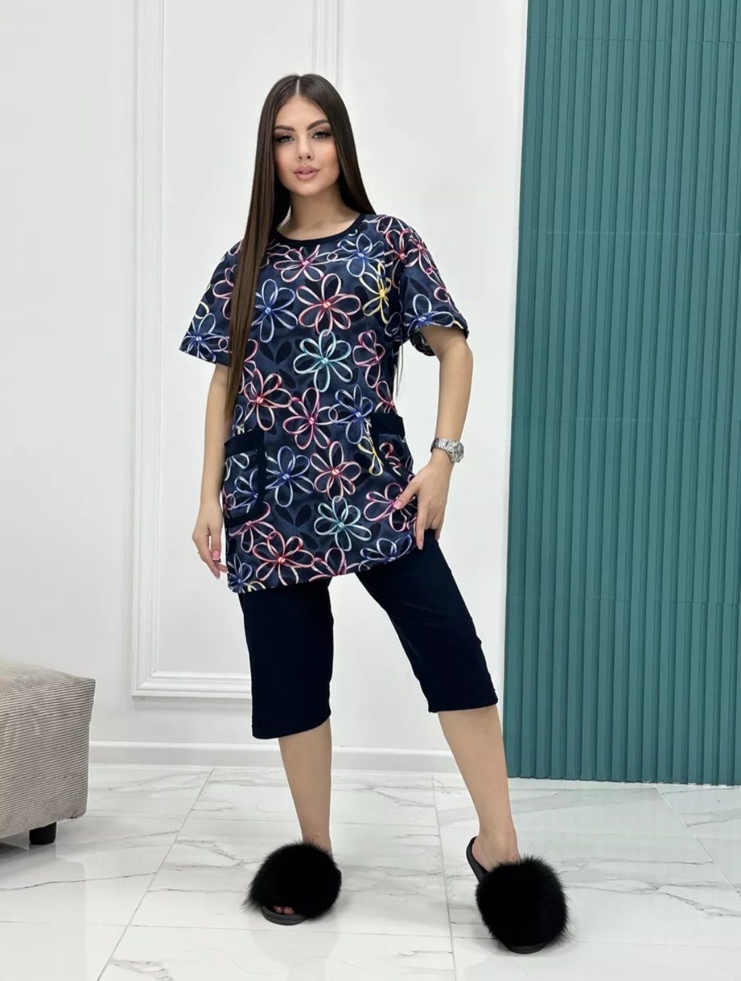 домашний костюм женский с бриджами,домашний костюм с бриджами пижама,домашний костюм с бриджами,женская пижама с бриджами,костюм женский с бриджами