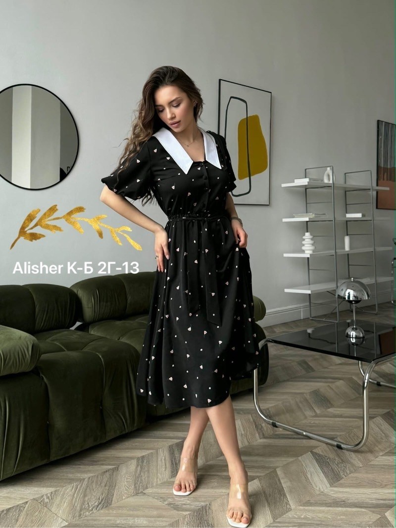 женское платье,платье,платье женское летнее,платье миди,платье с воротником