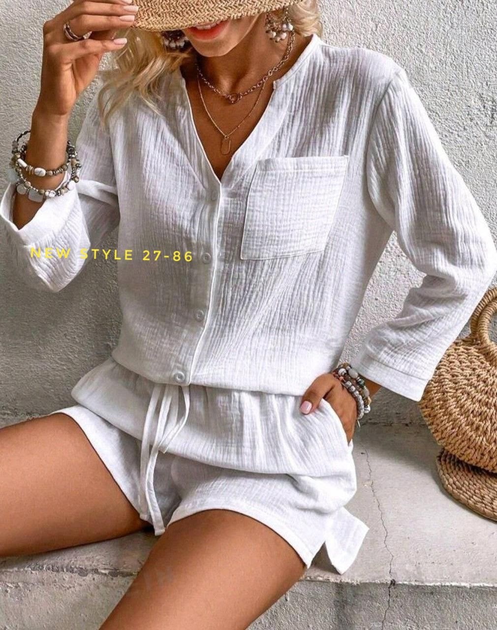 летние костюмы,летняя одежда для женщин,костюм женский,костюм с шортами и рубашкой,костюм женский с шортами летний